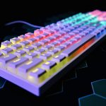 Mechanická klávesnica Anima Atreus - Biela